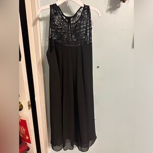 children’s dress xxs black dress with lace. never worn.